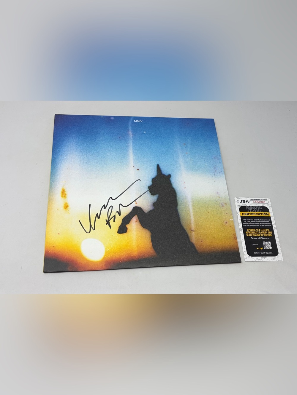Isaac Brock signed Modest Mouse MMIV Baron Von Bull Rides Again Album JSA COA